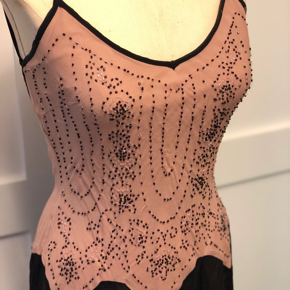 Mauve 20s style dress